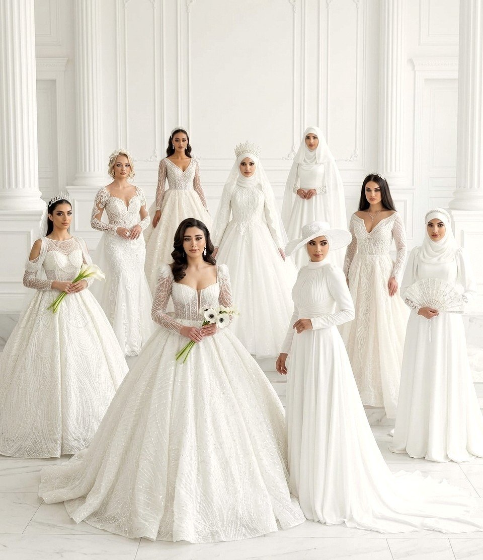 Les mariées Nesata Wedding, tous styles réunis